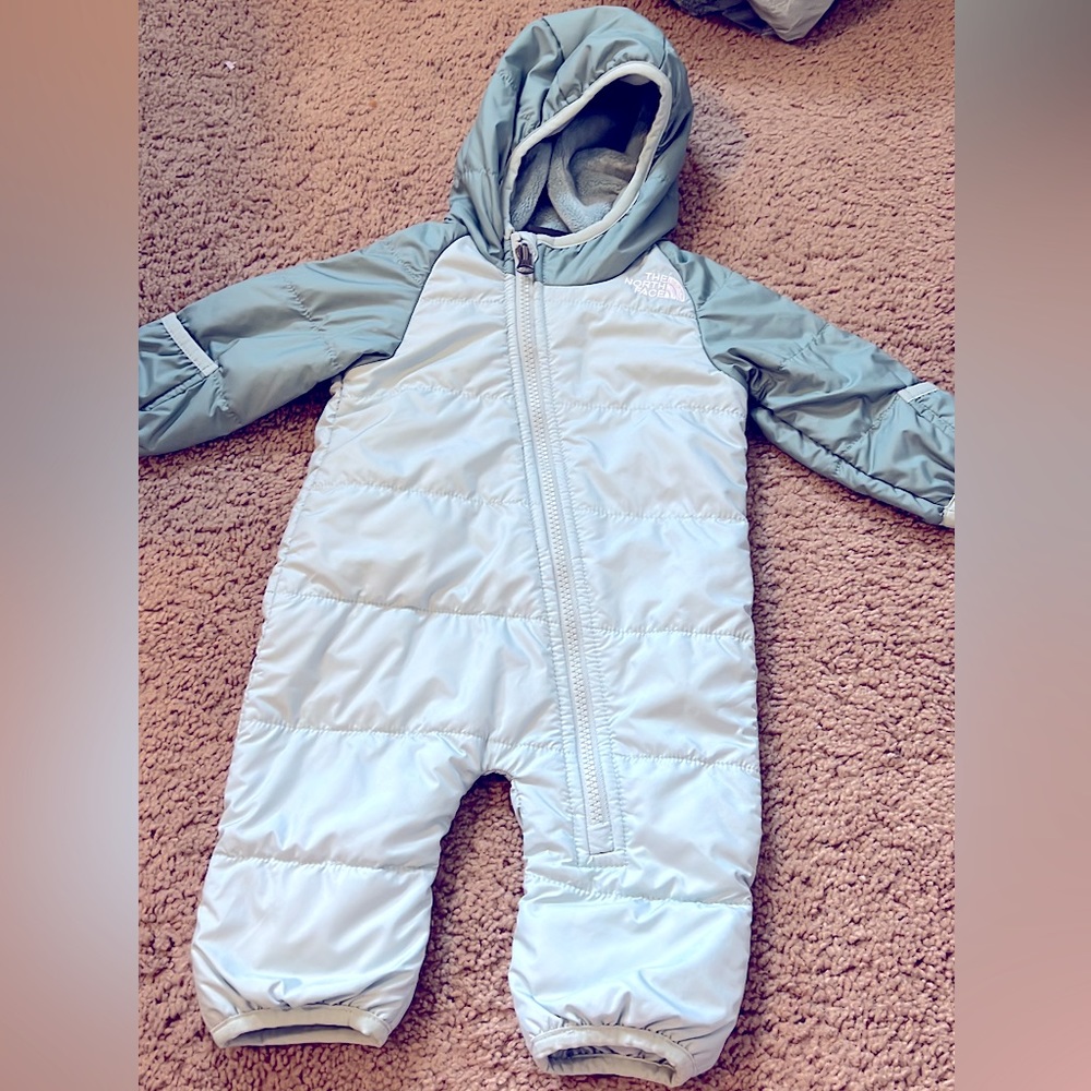 The North Face infant snowsuit